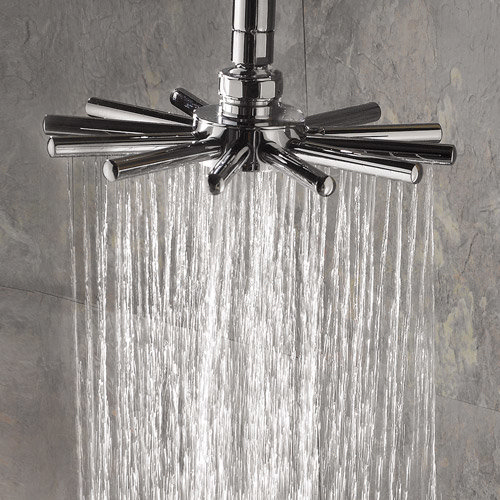 Hudson Reed - Modern Cloudburst Fixed Shower Head & Arm - A3027-ARM03 Profile Large Image