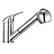 Nuie Eon Mono Kitchen Tap with Pull Out Rinser - Chrome - KA307 Large Image