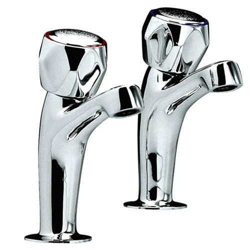Ultra Contemporary High Neck Sink Taps - Chrome - CD310 Large Image