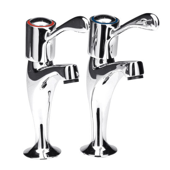 Ultra Contemporary High Neck Sink Taps - Chrome - CG310 Large Image