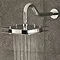 Ultra Contemporary Quadro Fixed Head & Arm - Chrome - A3224 Profile Large Image