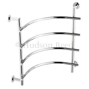 Contemporary Series 104 Corner Heated Towel Rail Large Image