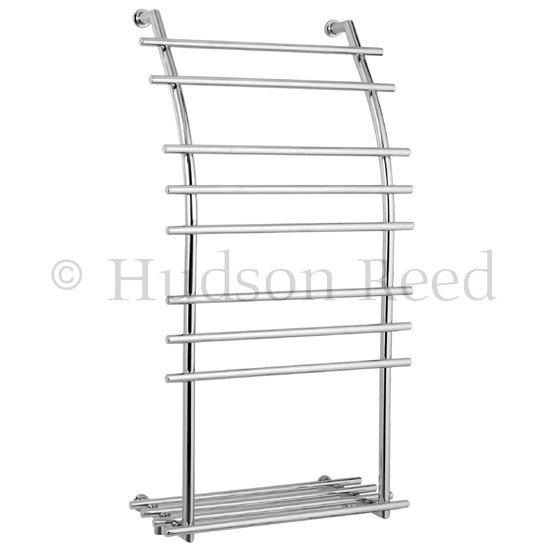 Hudson Reed Contemporary Series 304 Model Heated Towel Rail with Storage - Chrome - HT334 Large Image