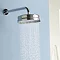 Hudson Reed Tec 8 inch Fixed Shower Head + Arm - A3217 Profile Large Image