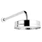Hudson Reed Tec 8 inch Fixed Shower Head + Arm - A3217 Large Image
