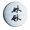 Contemporary Vienna 3/4 Thermostatic Shower Valve Large Image