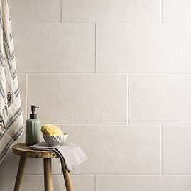 Contra Beige Concrete Effect Wall Tiles - 250 x 500mm