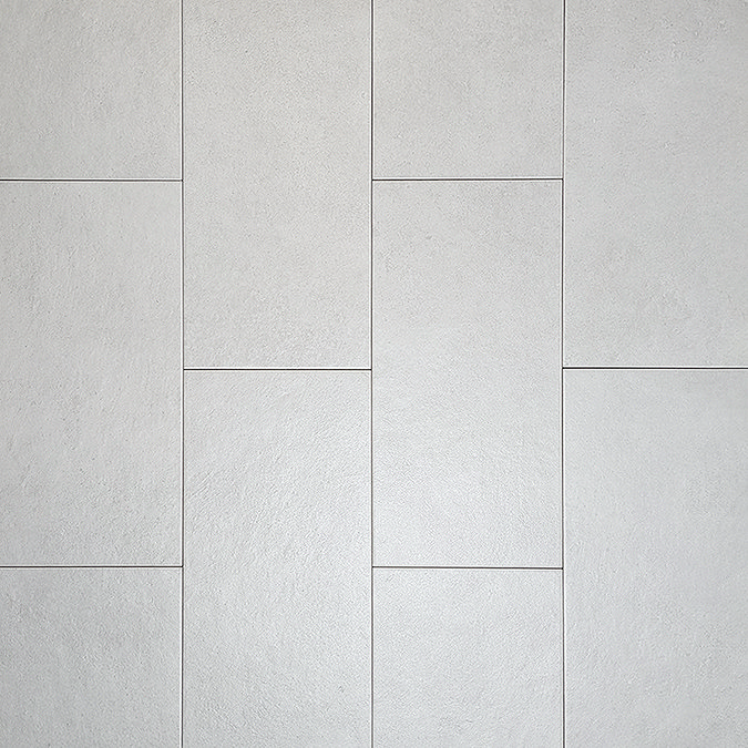 Contra White Stone Effect Wall Tiles - 250 x 500mm