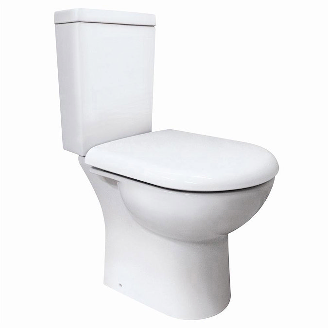 Cool Cloakroom Suite - Gloss White Profile Large Image