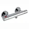 Cool Touch Minimalist Thermostatic Shower Bar Valve Large Image