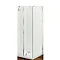 Coram - 200mm Return Panel Pack for Plain Glass Pillar Shower - SPS-02-CUC Profile Large Image