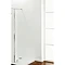 Coram - 200mm Return Panel Pack for Plain Glass Pillar Shower - SPS-02-CUC Large Image