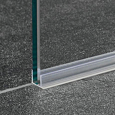 Coram - Acrylic Seal for Glass Shower Panel - SPSL12 Profile Large Image