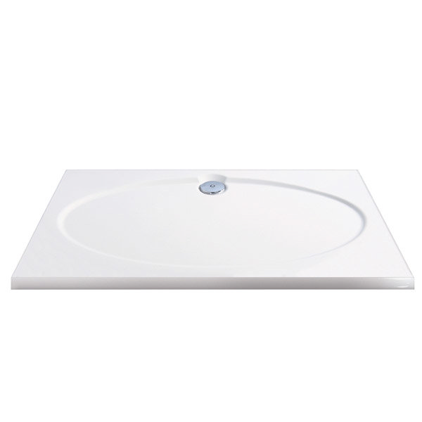 Coram Designer Slimline Rectangular Shower Tray - 2 Size Options Large Image