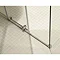 Coram - Frameless Premier Sliding Shower Door with Side Panel - Various Size Options Feature Large I