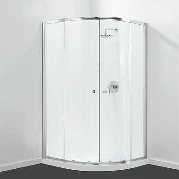 Coram GB Quadrant Shower Enclosure 800 x 800mm - GBQD280CUC  Profile Large Image