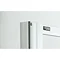 Coram - Optima 1200mm Tri-Fold Shower Door - Chrome Feature Large Image