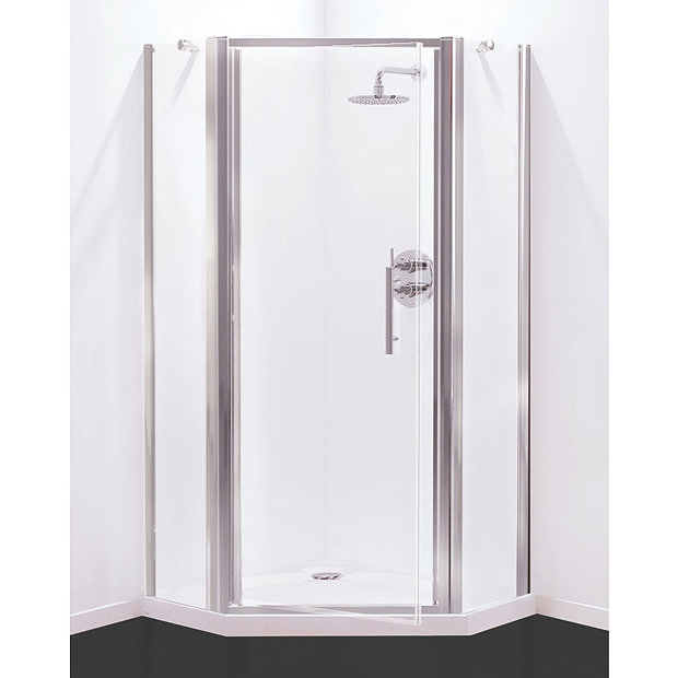 Coram Optima 900mm Pentagon Shower Enclosure Available Online Now