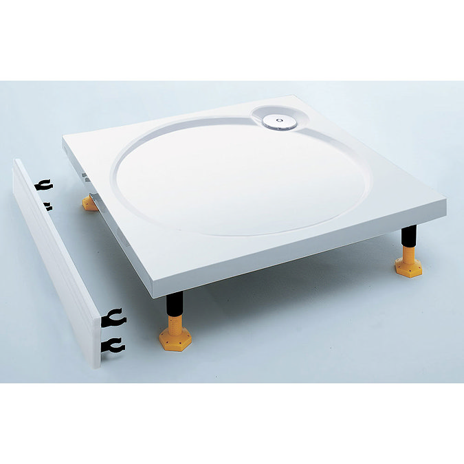 Coram - Pentagon Slimline Tray Riser Kit - RKSTP90 In Bathroom Large Image