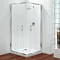 Coram - Premier Corner Entry Shower Enclosure - Various Size Options Large Image