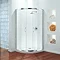 Coram - Premier Quadrant Shower Enclosure - Various Size Options Large Image