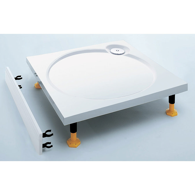 Coram - Rectangular Slimline Tray Riser Kit - RKSTR2 In Bathroom Large Image