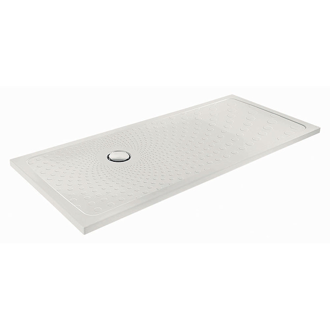Coram Slimline Rectangular Shower Tray - Various Size Options Large Image