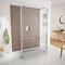 Coram - Stylus 200mm Return Glass Shower Panel - SPS02CUC Feature Large Image