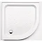 Coram - Universal Quadrant Shower Tray with Upstands & Waste - 2 Size Options Large Image