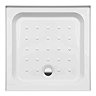 Coram - Universal Square Shower Tray with Upstands & Waste - 3 Size Options Large Image