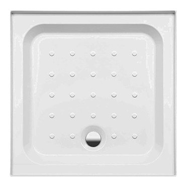 Coram - Universal Square Shower Tray with Upstands & Waste - 3 Size Options Profile Large Image