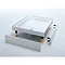 Coram - Universal Walk In Shower Tray with Upstands & Waste - YDW15WHI Feature Large Image