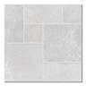Corby Grey Stone Modular Effect Floor Tiles - 600 x 600mm