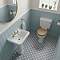 Corvus Blue Patterned Wall & Floor Tiles 450 x 450mm