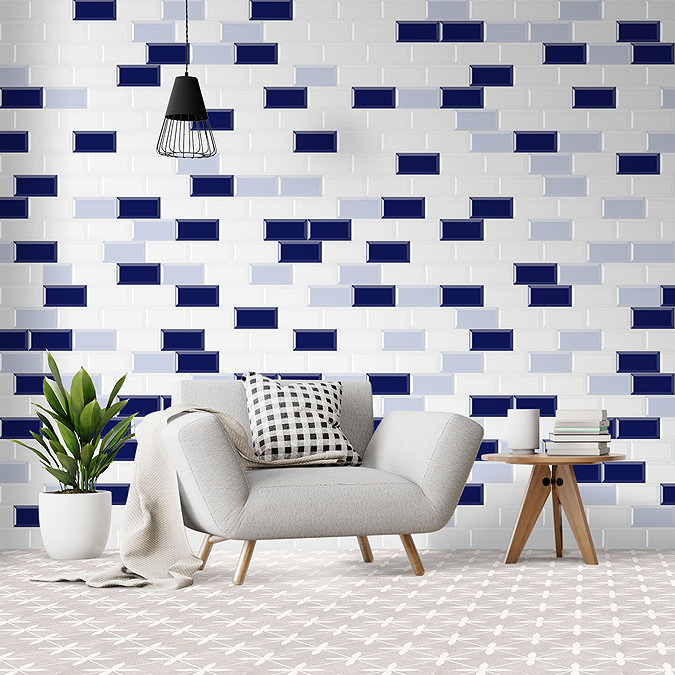 Corvus Ivory Patterned Floor Tiles - 450 x 450mm