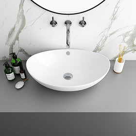 Costa Counter Top Basin - Oval Large Image