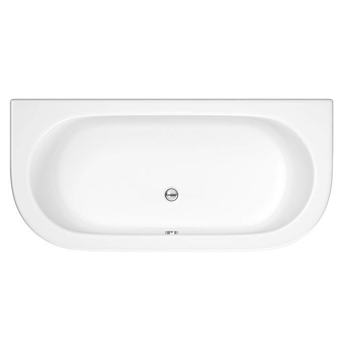 Costa Back To Wall Bath with Acrylic Front Panel + Legset (1700 x 800mm) Profile Large Image