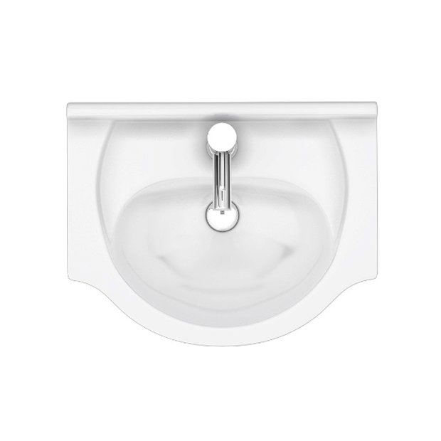 Cove 1050mm Light Grey Vanity Unit Cloakroom Suite Victorian Plumbing UK