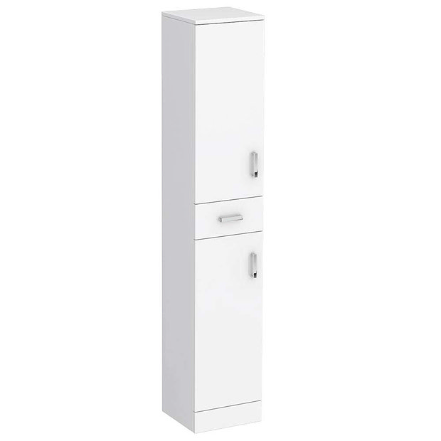 Cove 2020mm Bathroom Furniture Pack (High Gloss White - Depth 330mm)  additional Large Image