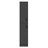 Cove 350 x 300mm 2 Door Tall Unit - Matt Black