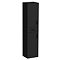 Cove 350 x 300mm 2 Door Tall Unit - Matt Black