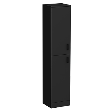 Cove 350 x 300mm 2 Door Tall Unit - Matt Black