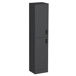 Cove 350 x 300mm 2 Door Tall Unit - Matt Black