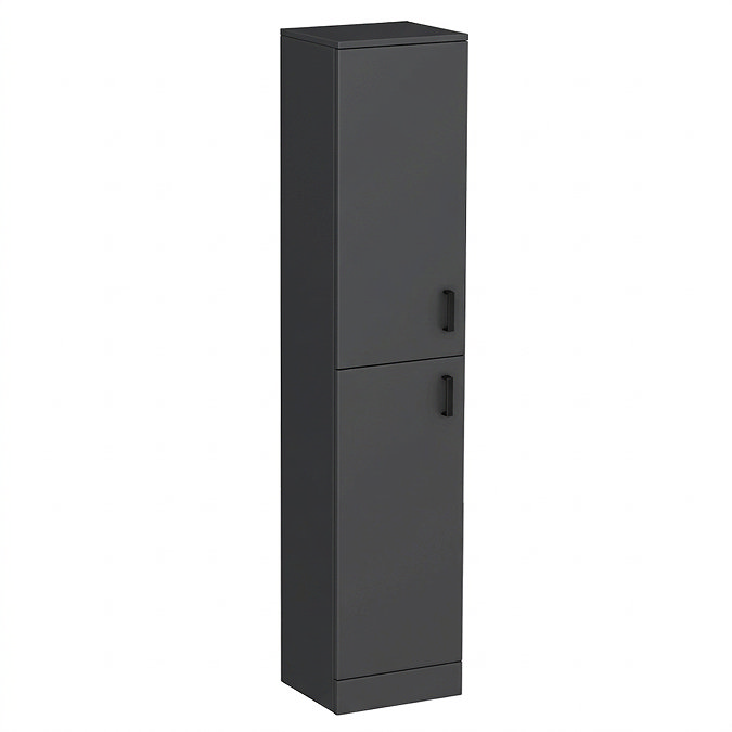 Cove 350 x 300mm 2 Door Tall Unit - Matt Black