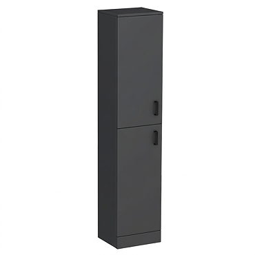 Cove 350 x 300mm 2 Door Tall Unit - Matt Black