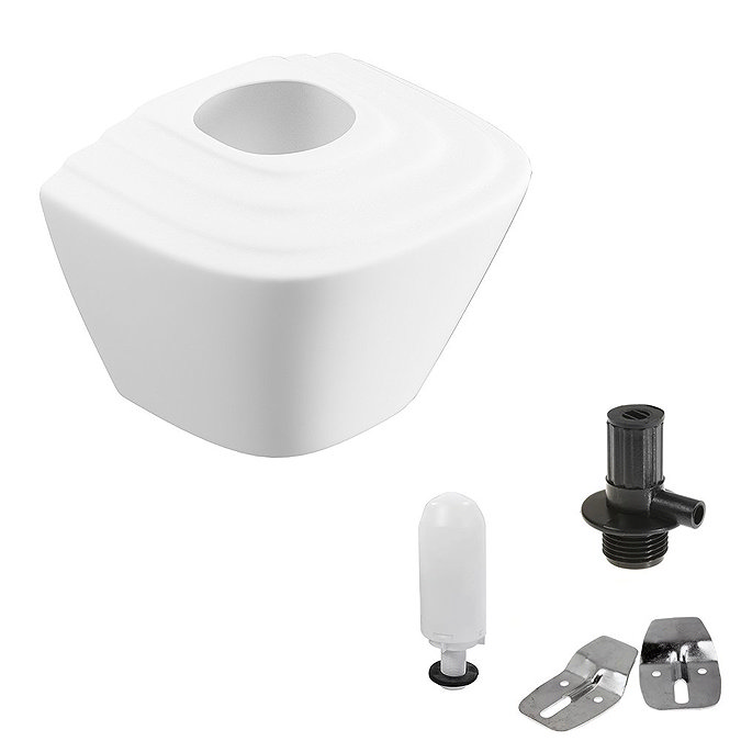 Cove 4.5 litre Ceramic Auto Cistern For 1 Urinal Large Image