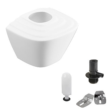 Cove 4.5 litre Ceramic Auto Cistern For 1 Urinal  Profile Large Image