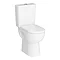 Cove 4 Piece Bathroom Suite (Comfort Height Toilet w. Basin) Profile Large Image