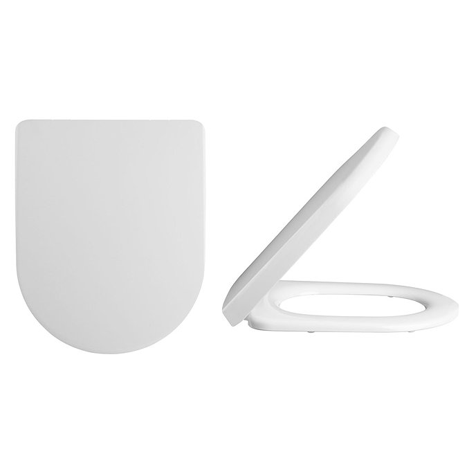 Cove 4 Piece Bathroom Suite (Comfort Height Toilet w. Basin) Feature Large Image