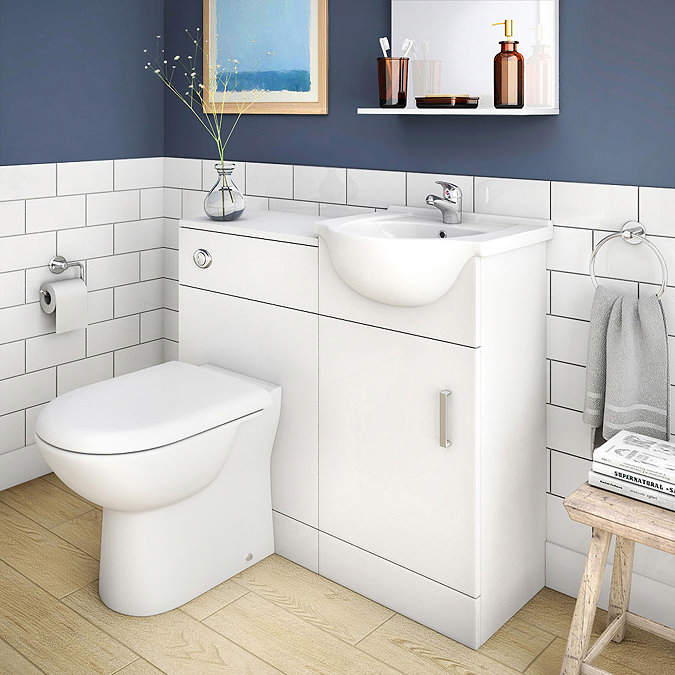 Cove 500 x 300mm WC Unit Only (Flat Packed)  Profile Large Image